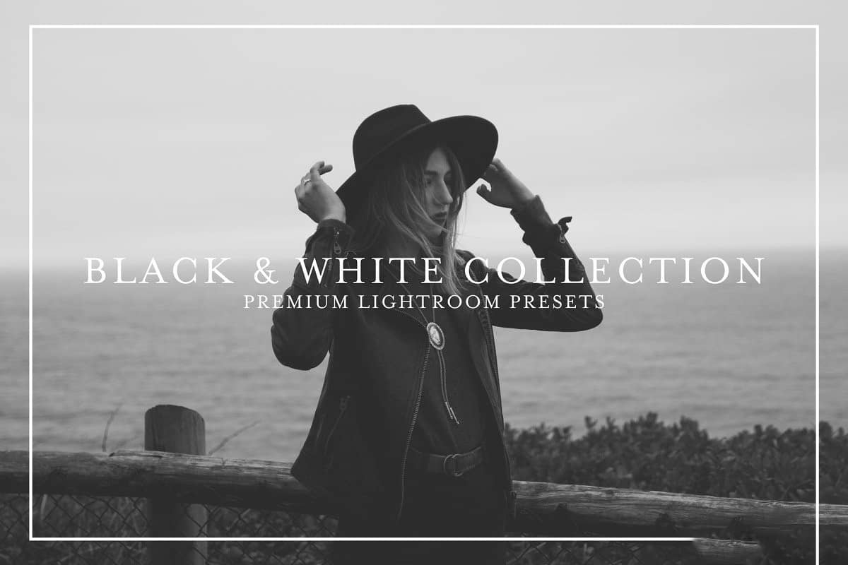 经典黑白人像电影胶片Lightroom预设 Black & White Lightroom Presets