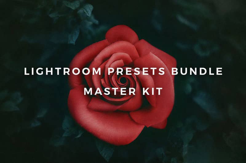 专业时尚婚礼人像修饰电影胶片磨砂黑白Lightroom预设合集.zip