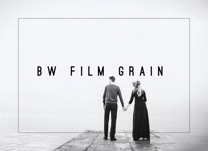 室内外摄影人像婚礼黑白电影胶片颗粒Lightroom预设.zip