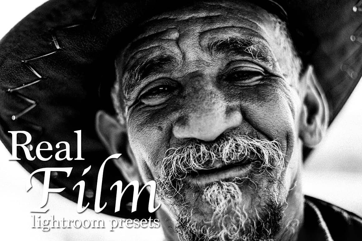 真正柯达电影黑白胶片Lightroom预设 Real Film Lightroom Presets.zip