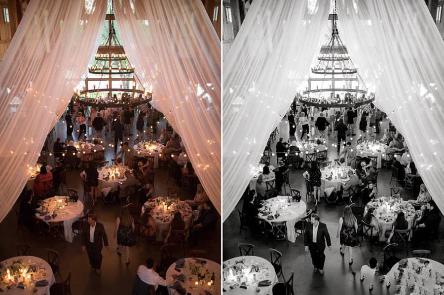 经典婚礼摄影黑白电影胶片Lightroom预设  Black & White LR Presets.zip