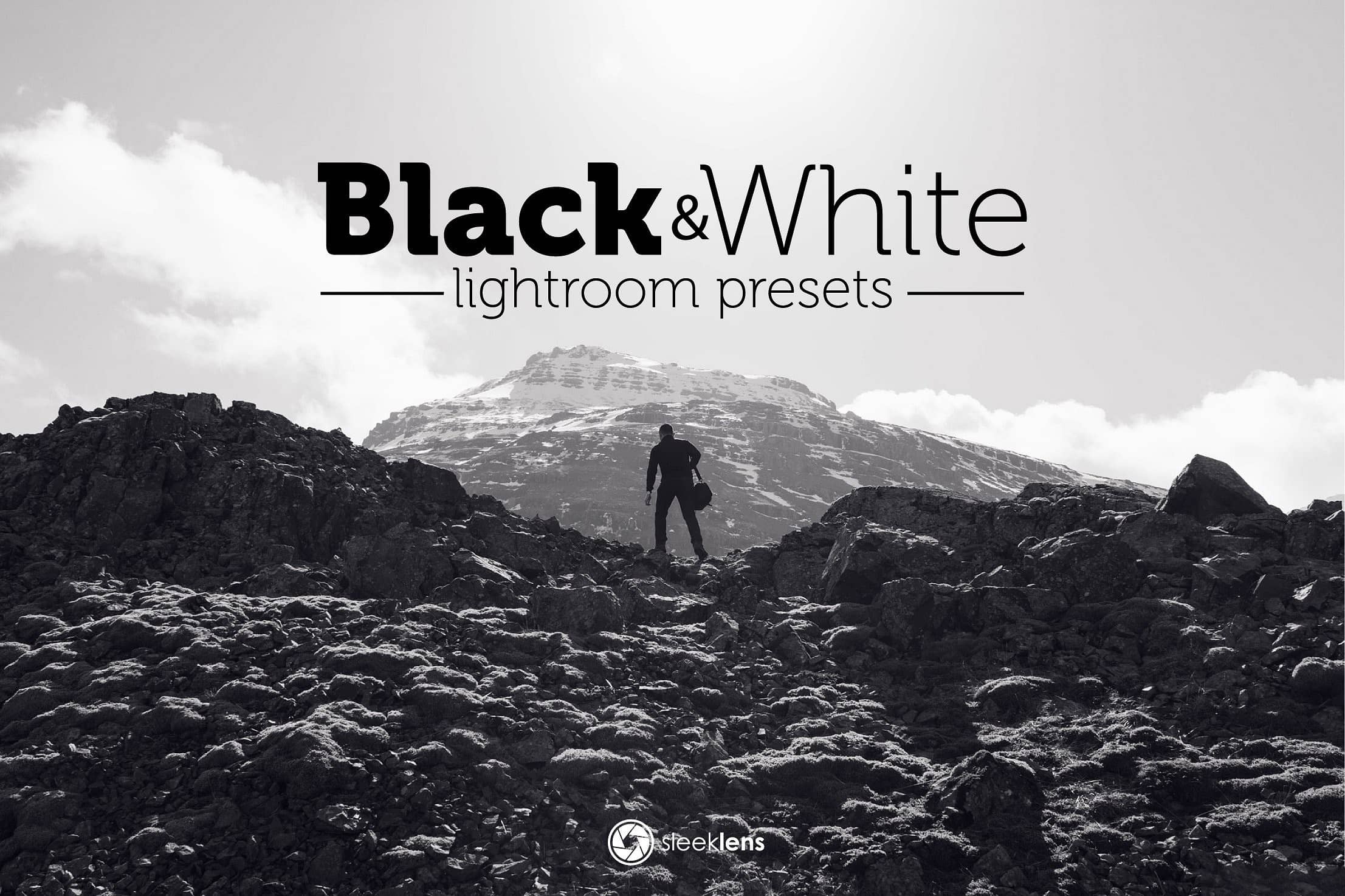 黑白Lightroom预设 Black Wwhite Lightroom Presets.zip