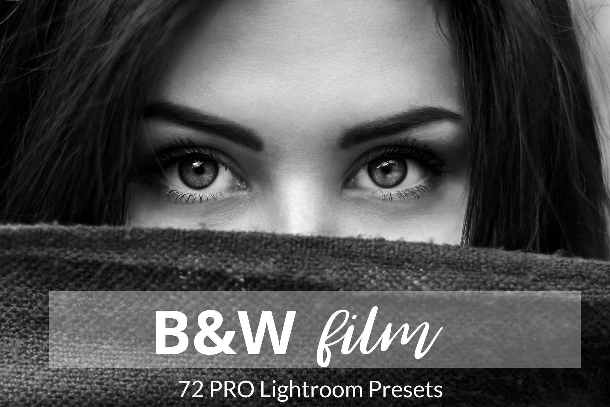 黑白电影胶片Lightroom预设 Black and White Film Lightroom.zip