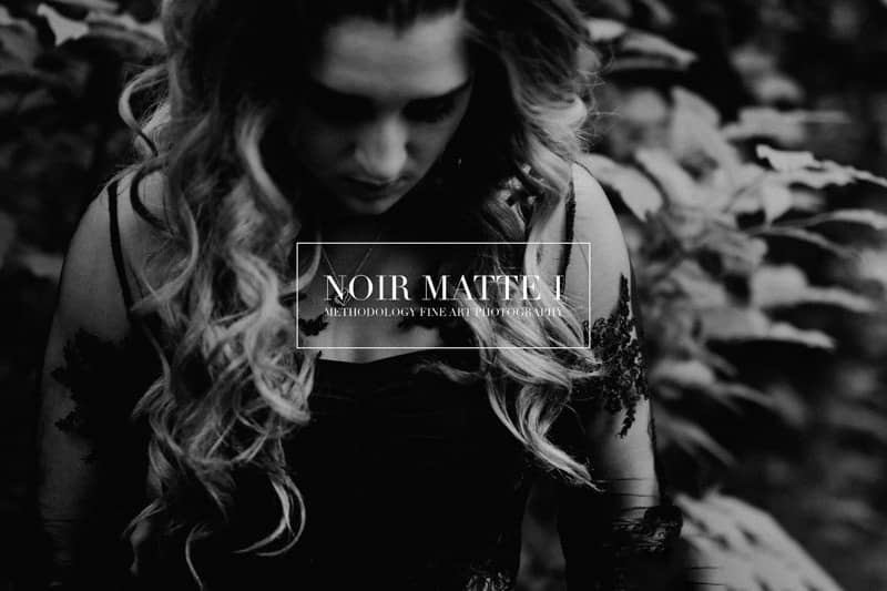 黑白磨砂电影胶片Lightroom预设.zip