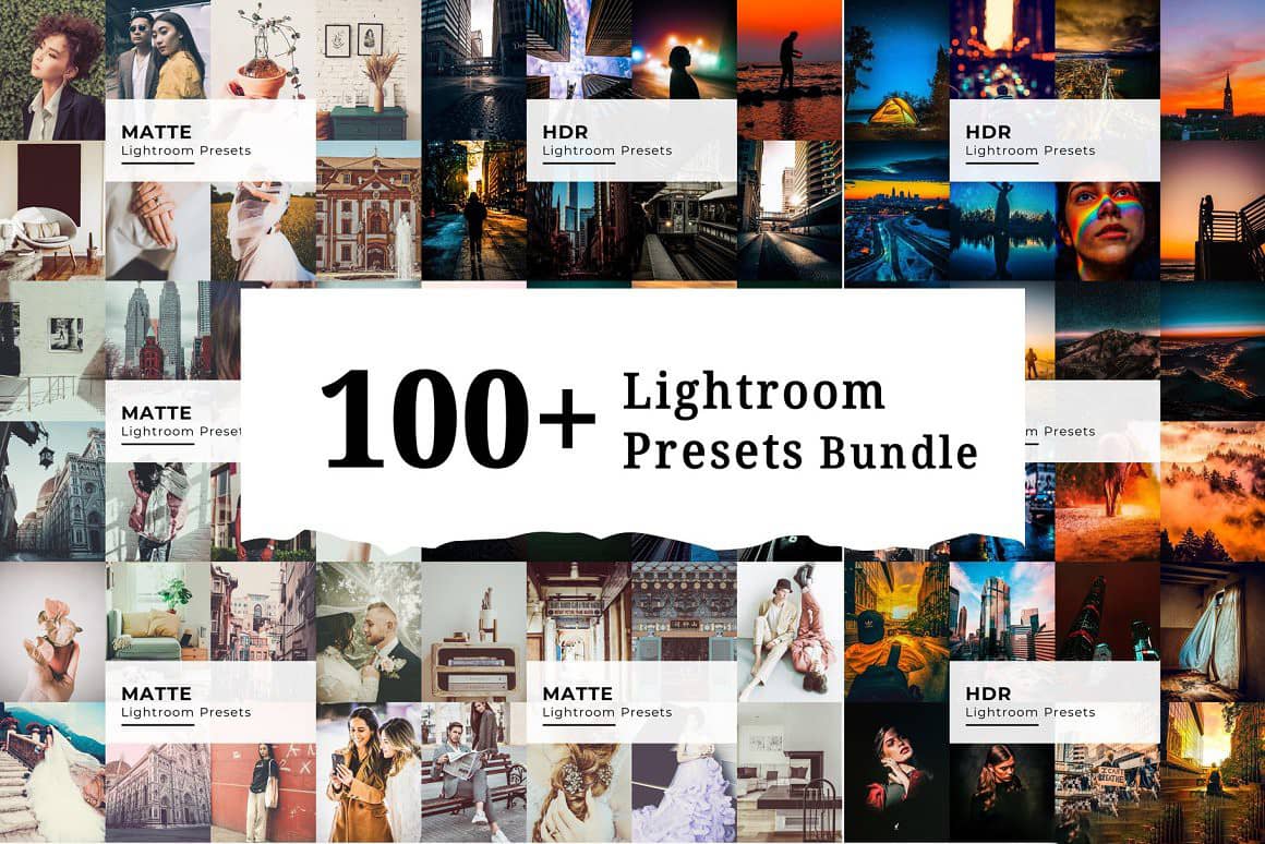 100 多个城市旅拍风光人像胶片Lightroom预设合集 100+ Lightroom Presets Bundle