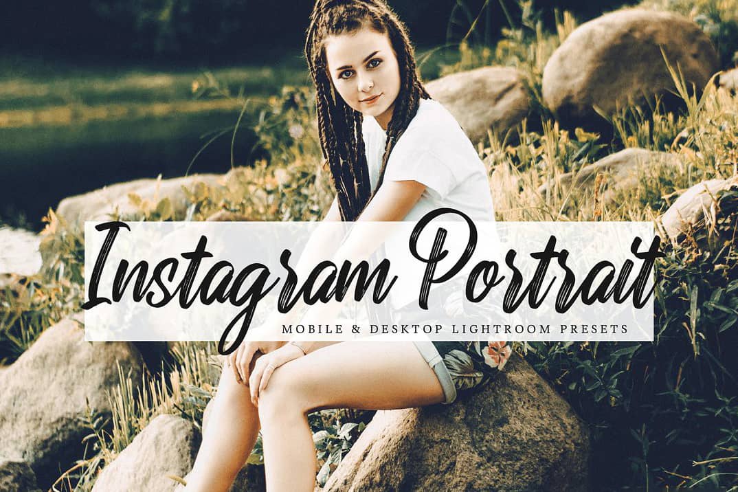 Instagram人像Lightroom预设+手机版预设 Instagram Portrait Lightroom
