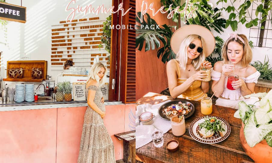 Instagram博主夏季人像lr预设+手机版预设Aspyn Ovard – Summer Presets