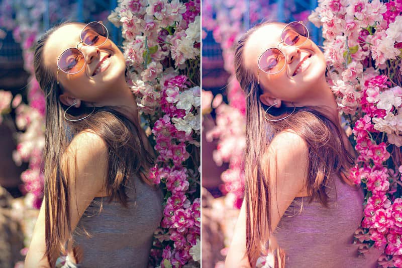 instagram甜美风糖果色人像街拍摄影调色Lightroom预设Cotton Candy Desktop Mobile Lightroom