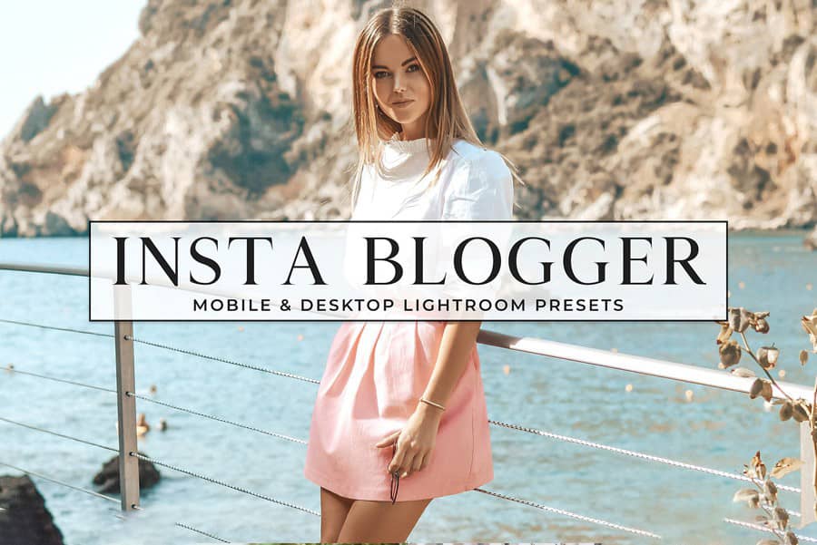 Insta博客人像Lightroom预设+手机版预设Insta Blogger Lightroom Presets