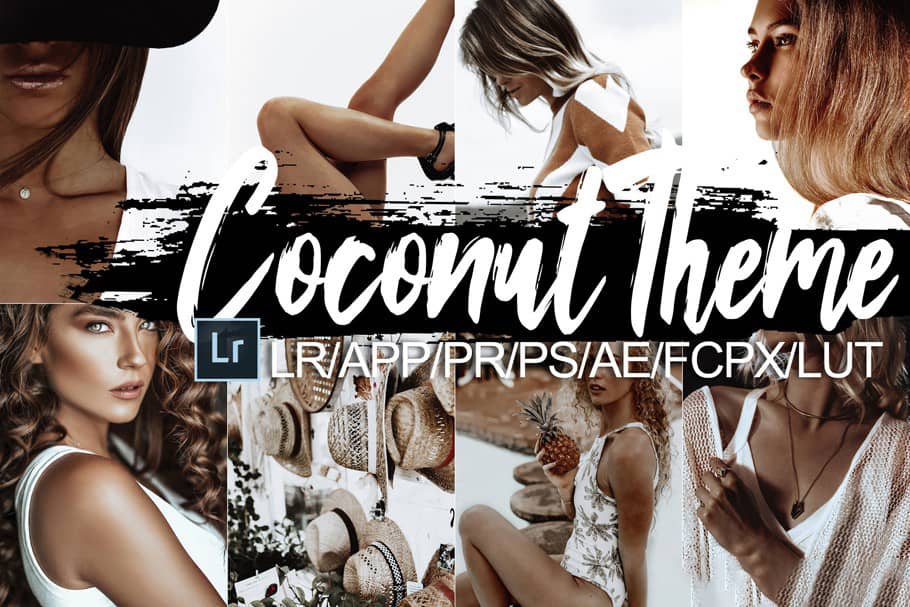 INS人像棕色巧克力质感人像LR预设