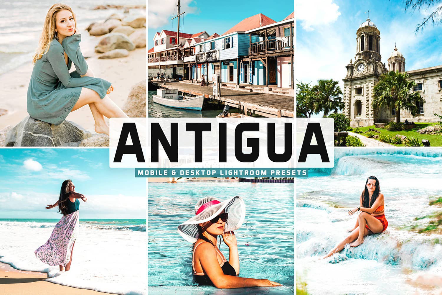 INS人像清新通透明亮人像写真LR预设