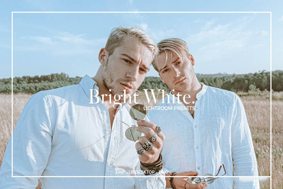 INS情绪通透明亮家庭人像LR预设