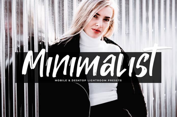 INS时尚博客极简主义Lightroom预设+手机版lr预设Minimalist Lightroom