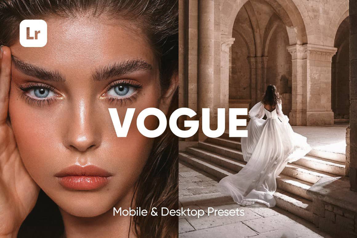 INS流行时尚人像摄影后期调色Lightroom预设 VOGUE LIGHTROOM PRESETS