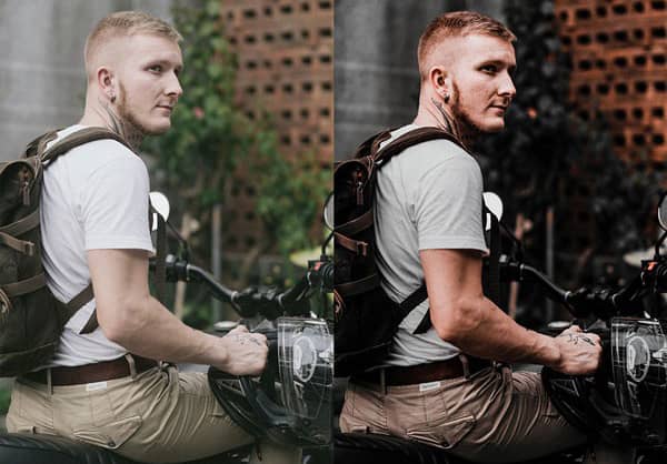 INS网红Moodypresets 城市街道建筑黑暗情绪人像LR预设 Automotive Travel Presets