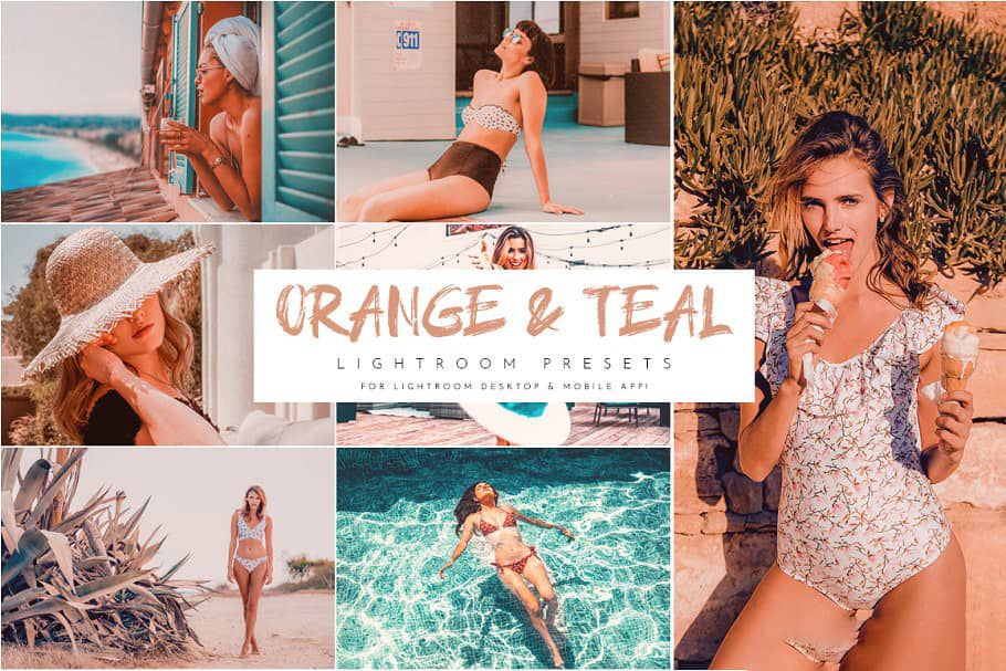 INS网红Orange Teal 预设