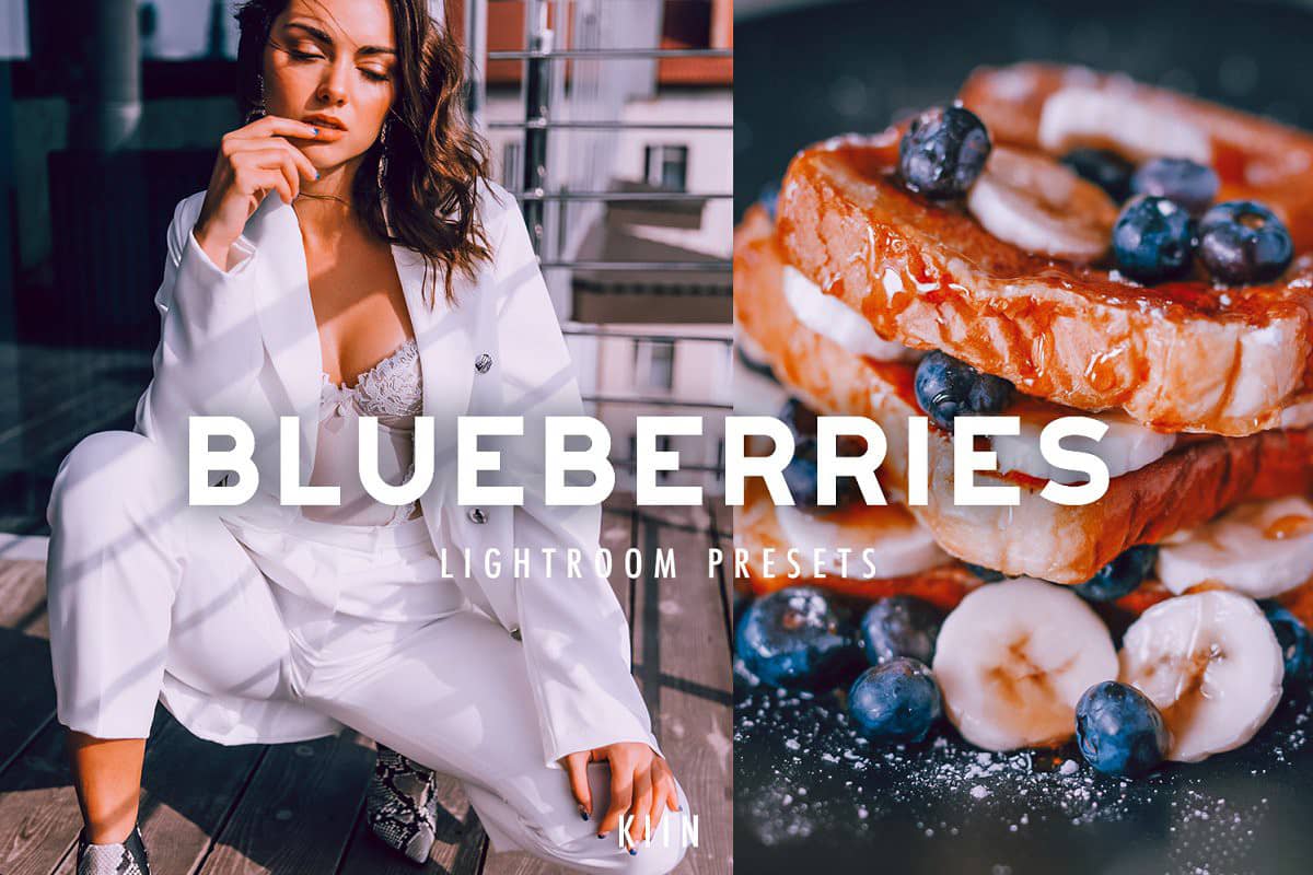 INS蓝莓之夜人像Lightroom预设