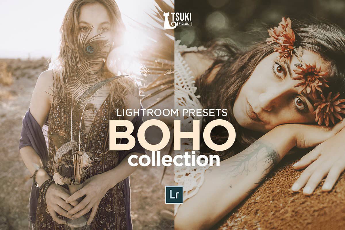 INS风格波西米亚人像LR预设+手机预设 Boho Style Lightroom Presets