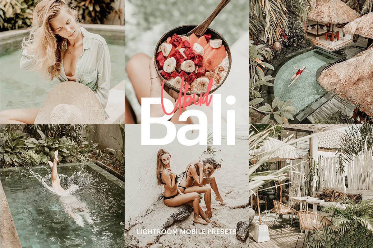 INS风莫兰迪巴黎旅拍胶片R预设 Lightroom Preset-Ubud Bali Theme