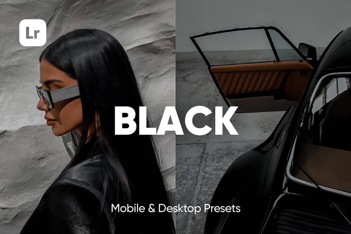 INS黑暗电影人像Lightroom预设 BLACK LIGHTROOM PRESETS