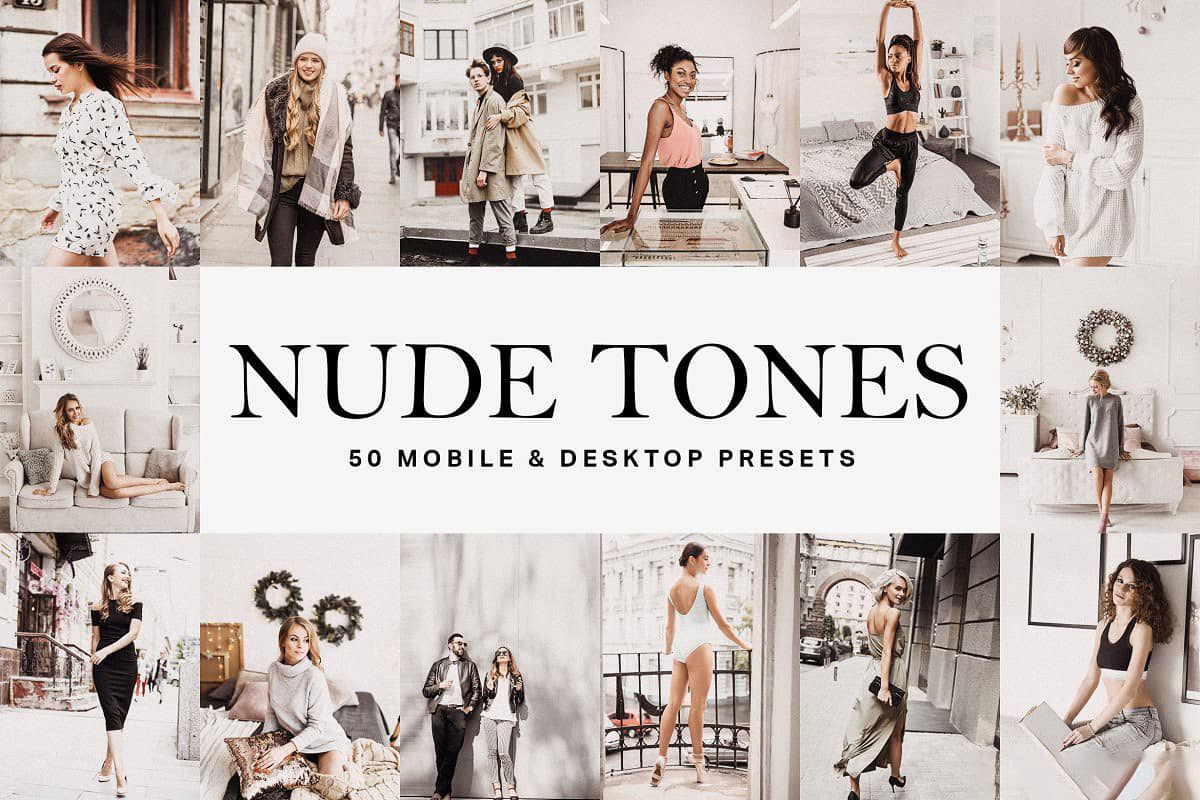 Vogue时尚人像电影色调LR预设