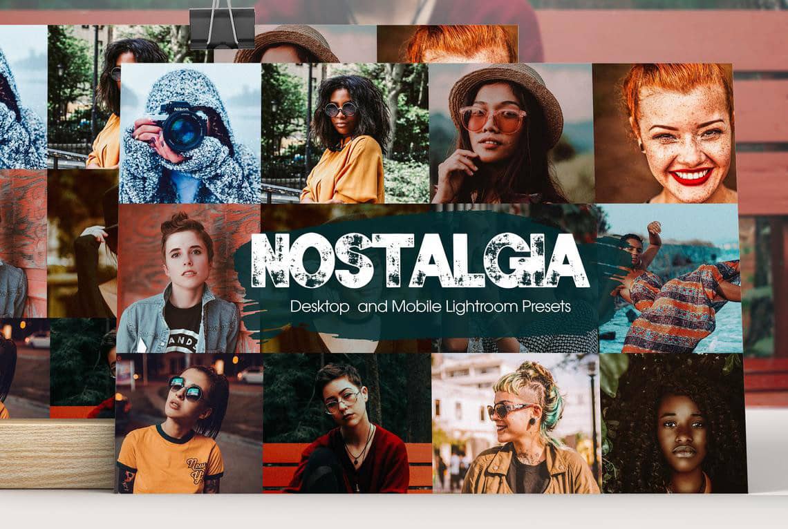 一套专业时尚人像美容修饰LR预设