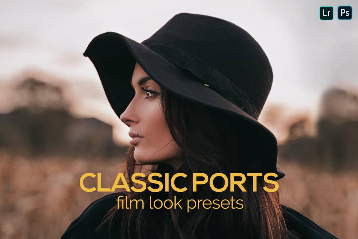 中性灰色调肤色预设Master Portrait Actions Presets  Mobile Desktop