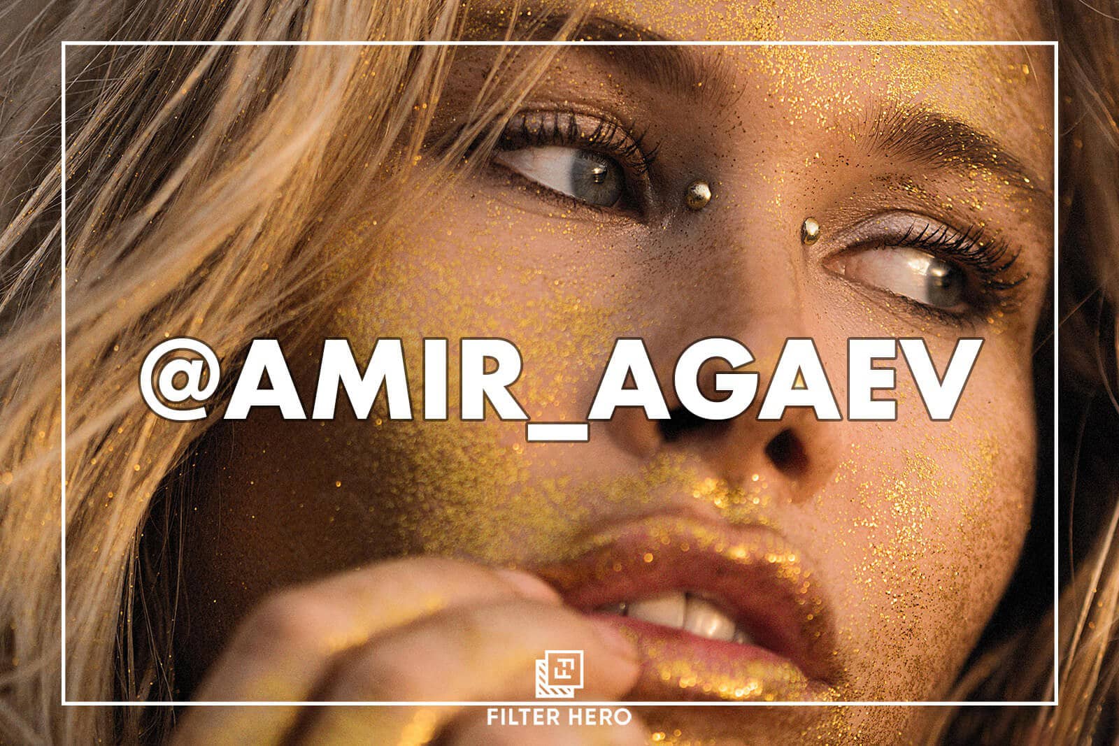 俄罗斯摄影师Amir Agayev商业时尚杂志人像皮肤处理Lightroom预设