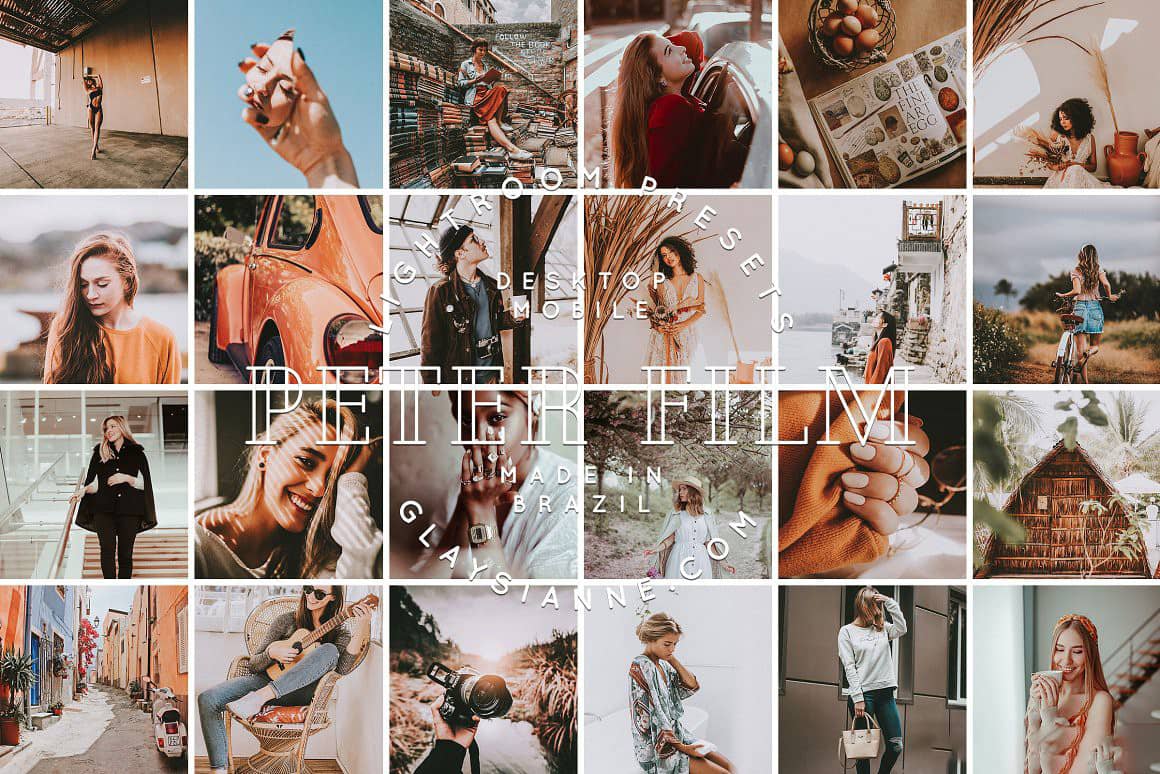 假日清新胶片人像写真LR预设