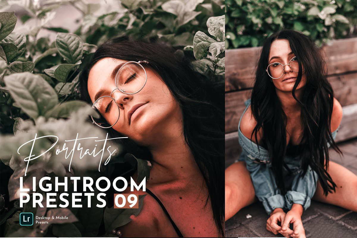 发原创@绿植环境肖像LR预设