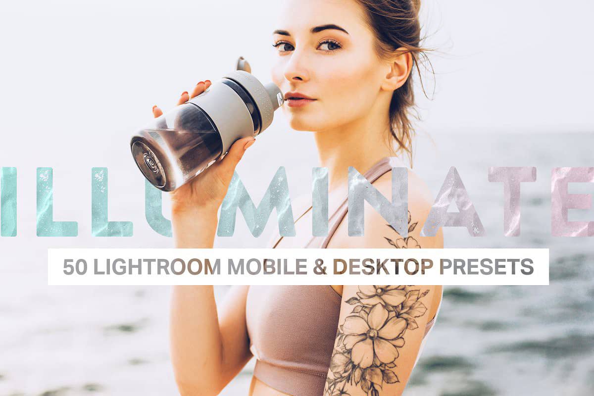 城市人像肤色增强LR预设+APP预设Illuminate Lightroom Presets LUTs