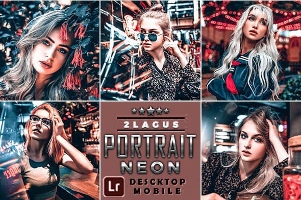 城市街拍霓虹人像LR预设