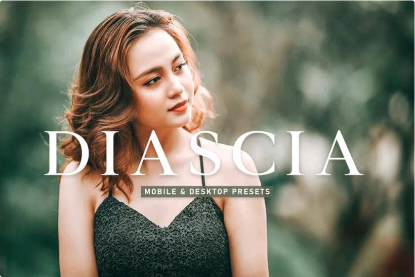 外拍人像明亮胶片感后期调色Lightroom预设 Diascia Pro Lightroom Presets