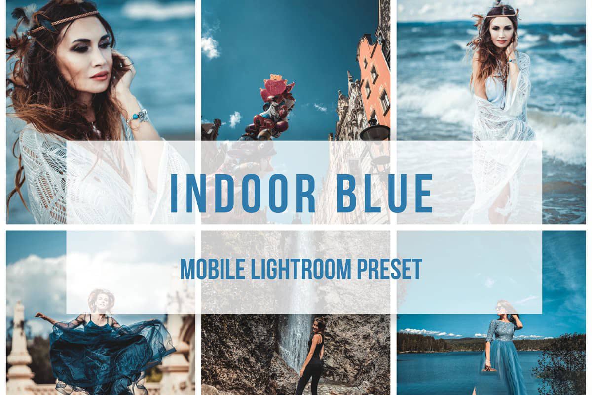 天之蓝旅拍人像风景胶片感Lightroom预设+手机版APP滤镜