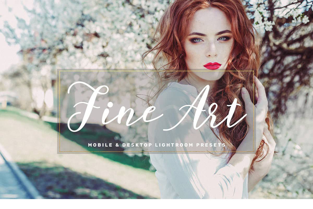 奶油色调现代人像Lightroom预设+手机版预设 Fine Art Lightroom