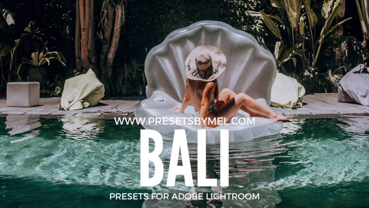 巴厘岛旅行人像摄影Lightroom预设 Bali Lightroom Presets (附教程)