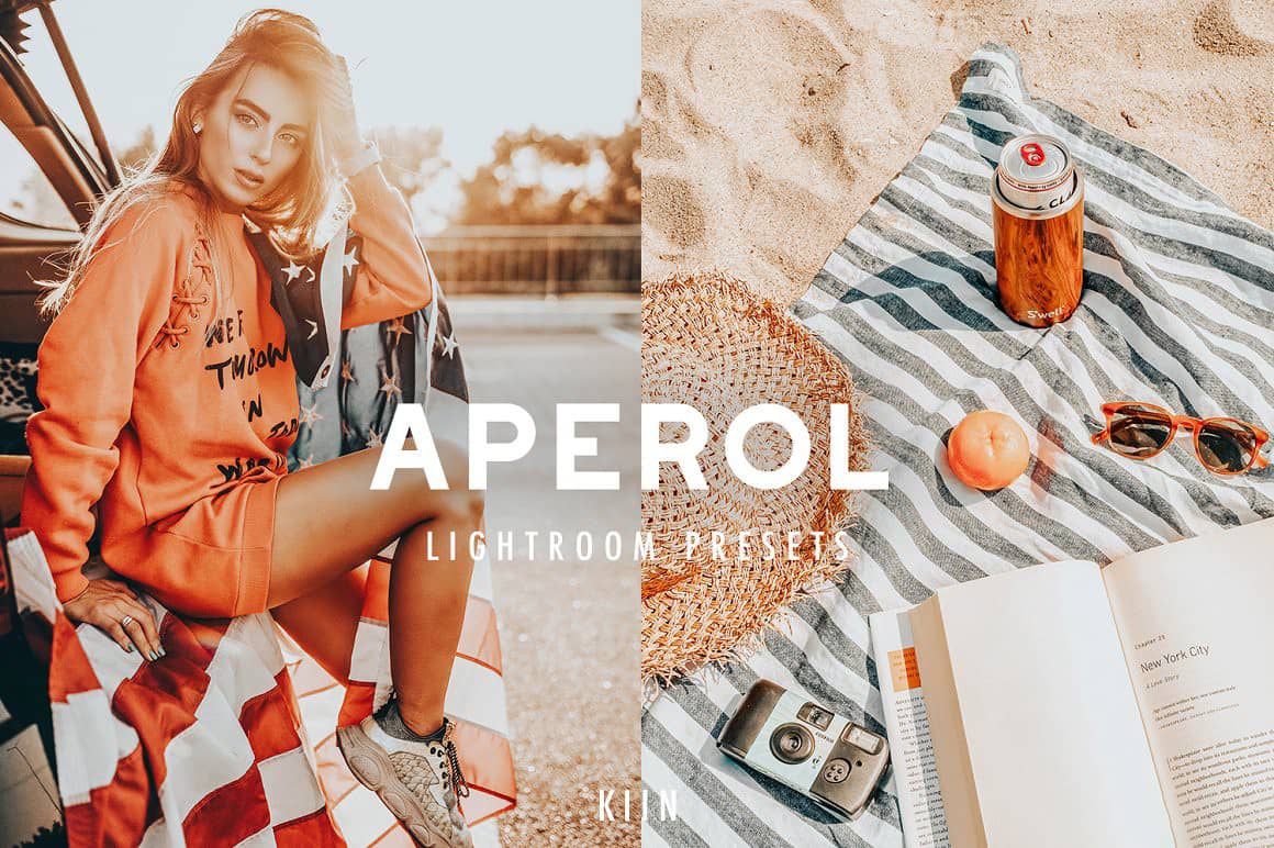 意大利风格鸡尾酒色调人像胶片LR预设 APEROL SPRITZ LIGHTROOM PRESETS