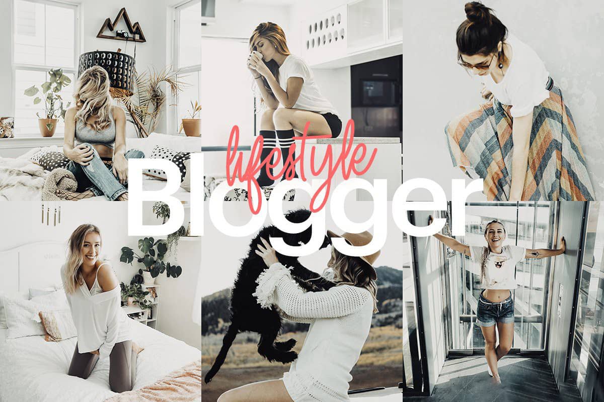 旅拍人像琥珀色焦糖色LR预设