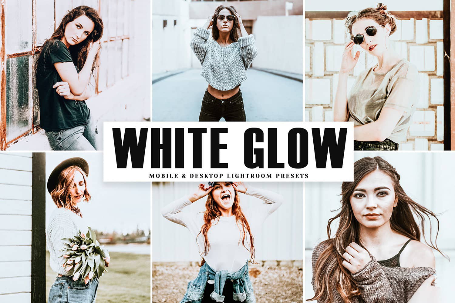 旅游与生活方式摄影明亮辉光Lightroom预设+手机Lightroom APP滤镜