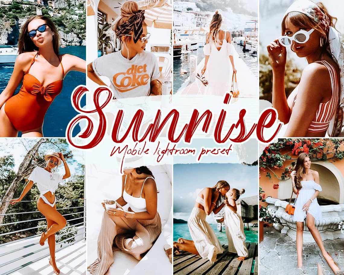 日出通透明亮人像写真Lightroom预设