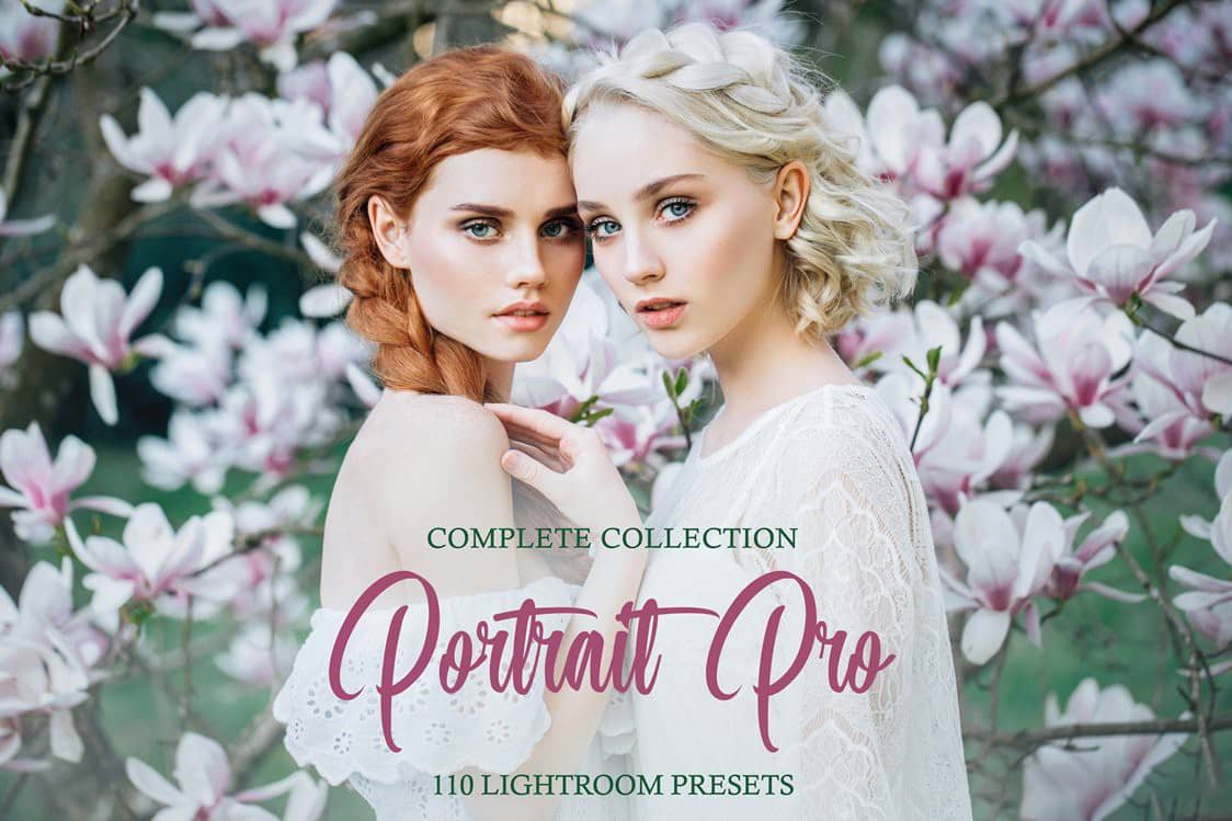 时尚人像摄影干净明亮Lightroom预设