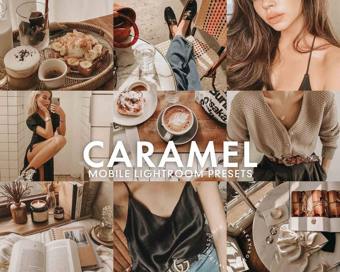 时尚人像通透暖色调LR预设