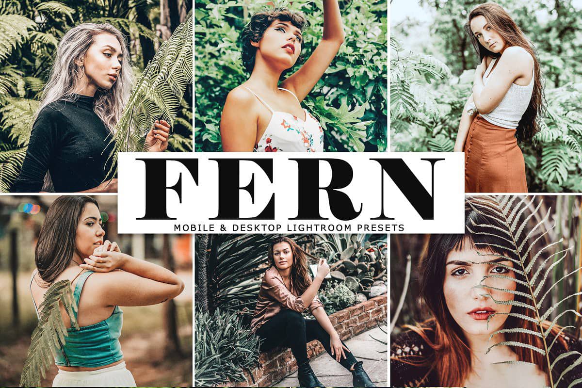 时尚外拍森系人像电影胶片感Lightroom预设+手机Lightroom APP预设