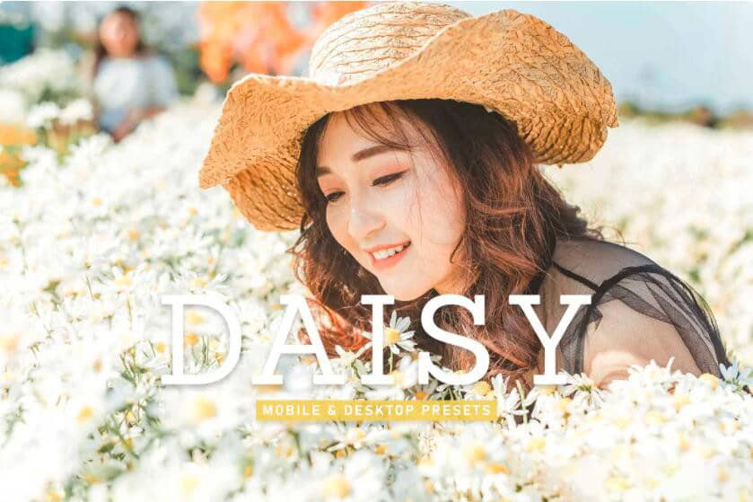 明亮通透外拍胶片人像后期调色Lightroom预设 Daisy Pro Lightroom Presets