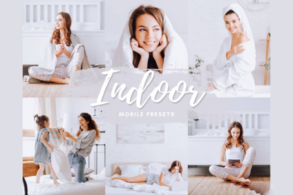 明亮通透室内人像INS风格LR预设