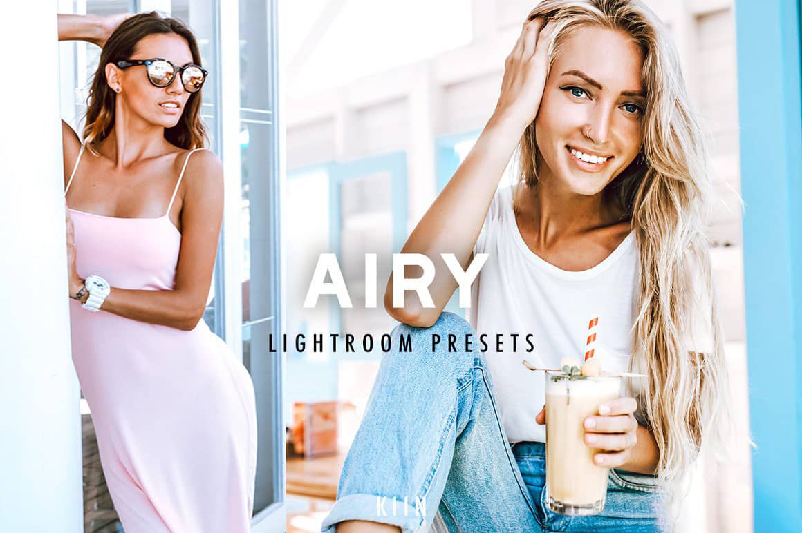 明亮通透的胶片人像Lightroom预设 AIRY BRIGHT LIGHTROOM PRESETS