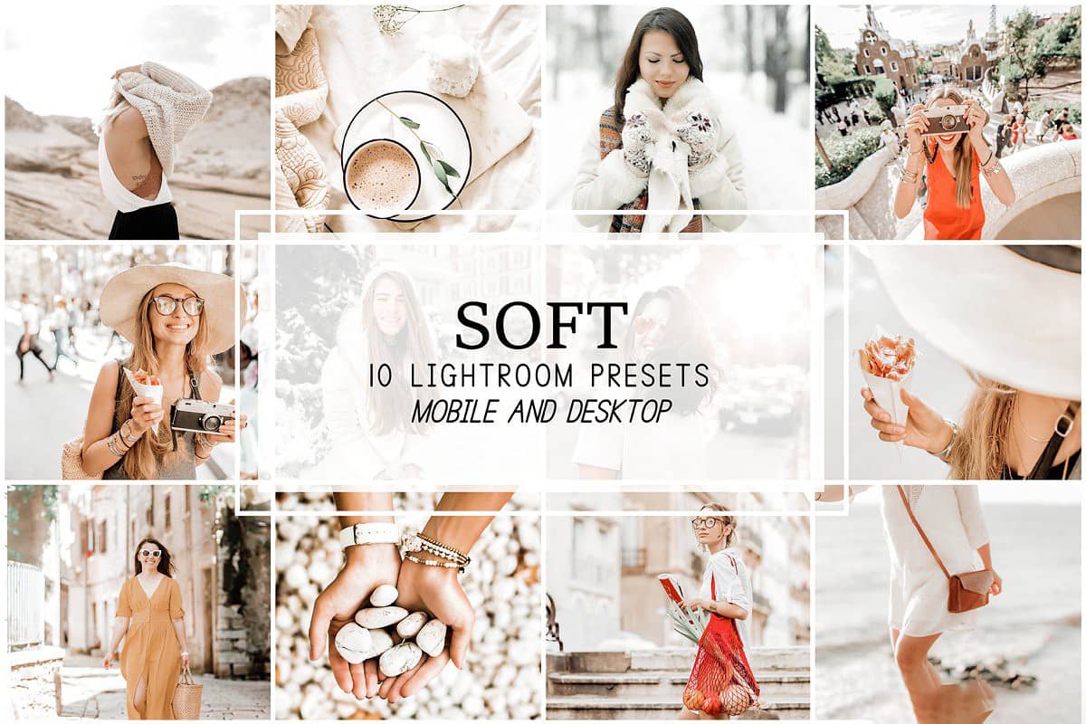 柔和亮净INS人像Lightroom预设 Soft Lightroom Presets