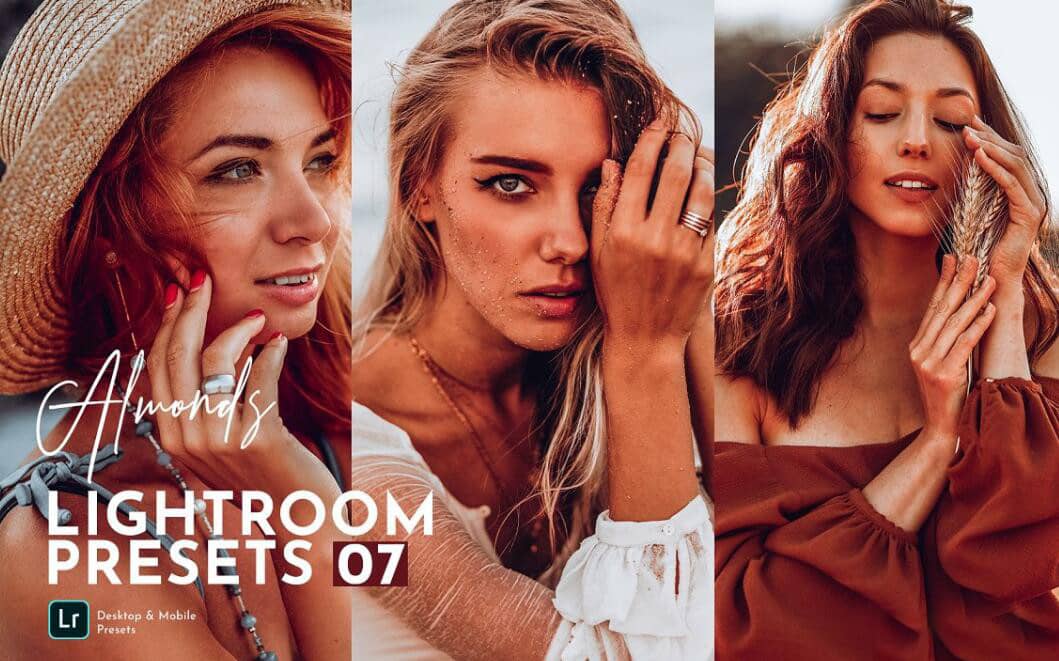 榛子巧克力色调主题人像摄影Lightroom预设 Lightroom Theme-Hazelnut Chocolate