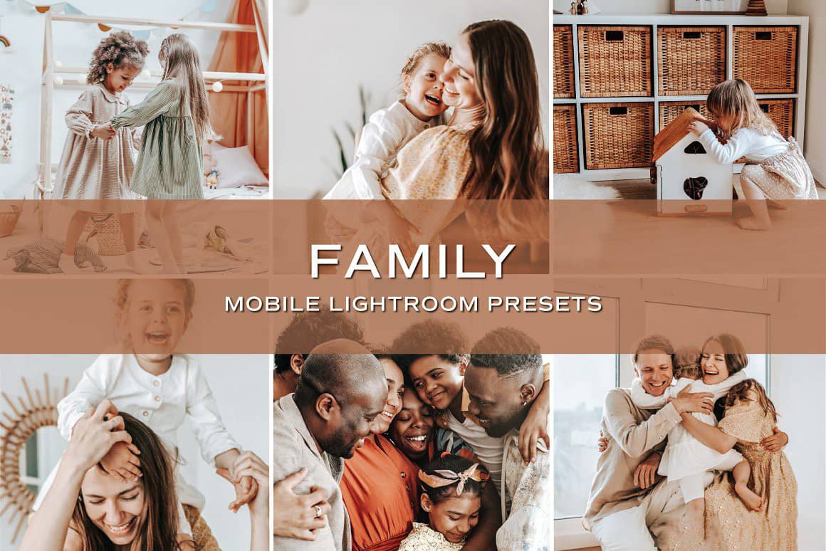 清新奶油裸色调人像Lightroom预设+APP调色滤镜 Creamy Lightroom Presets