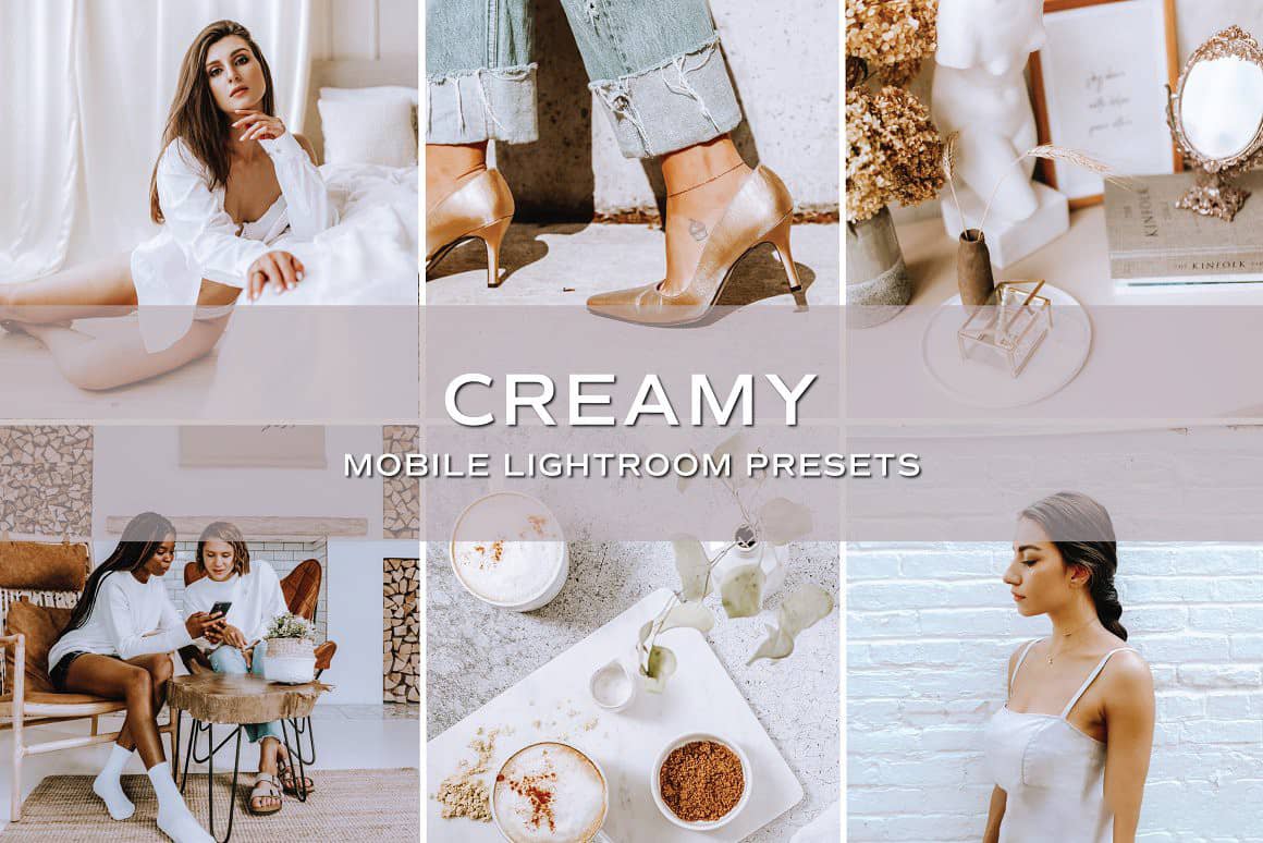 清新时尚人像Lightroom预设+APP调色滤镜 Fashion Lightroom Presets